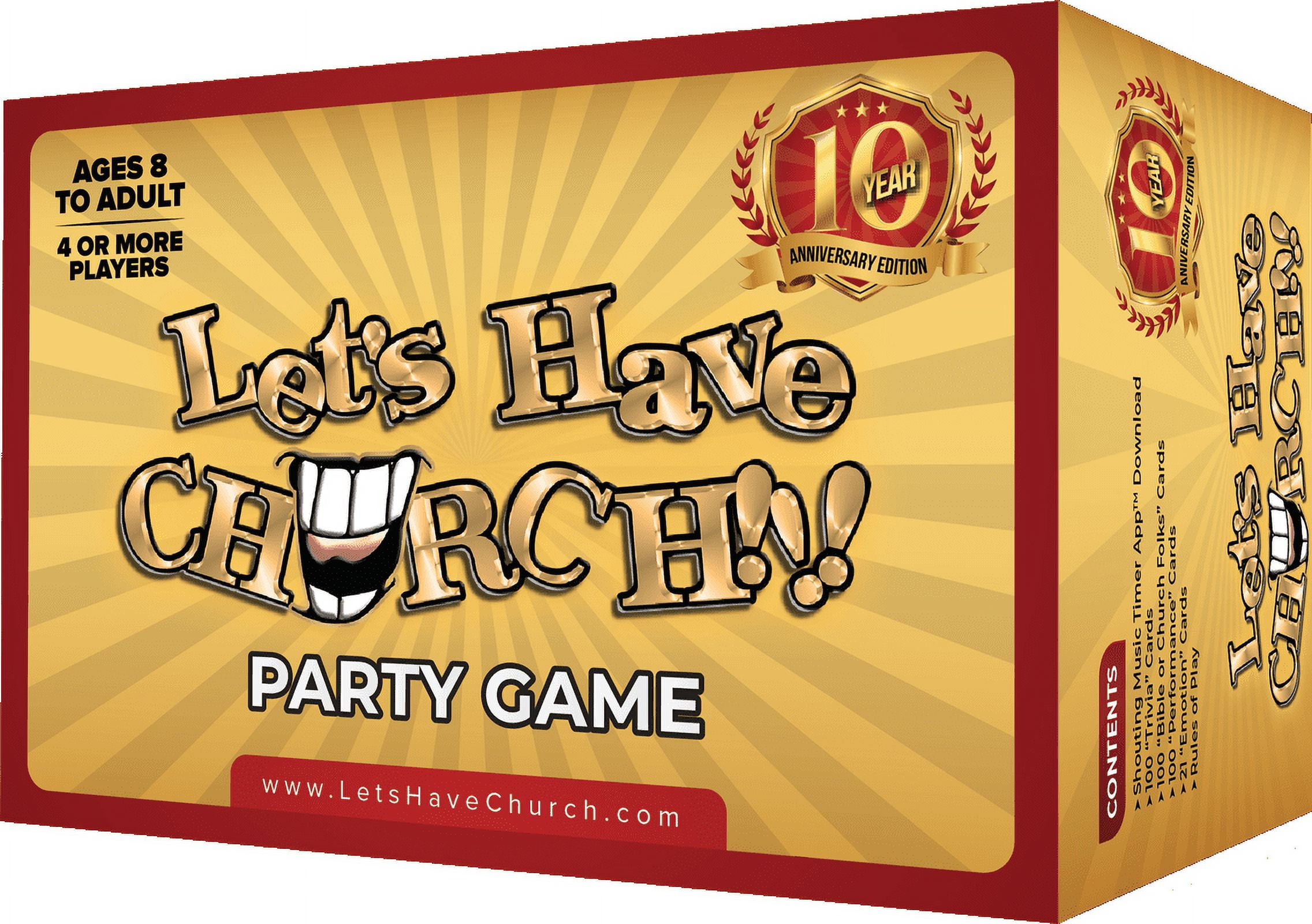 "LET'S HAVE CHURCH!!!" Party Game ~ Singing, Dancing, Miming, Shouting Family Fun