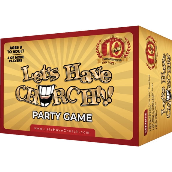 "LET'S HAVE CHURCH!!!" Party Game ~ Singing, Dancing, Miming, Shouting Family Fun