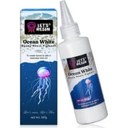 LET'S RESIN Ocean White Pigment - 167g High Concentrate, UV Resistant for Epoxy & UV Resin, Creates Cells & 3D Effects