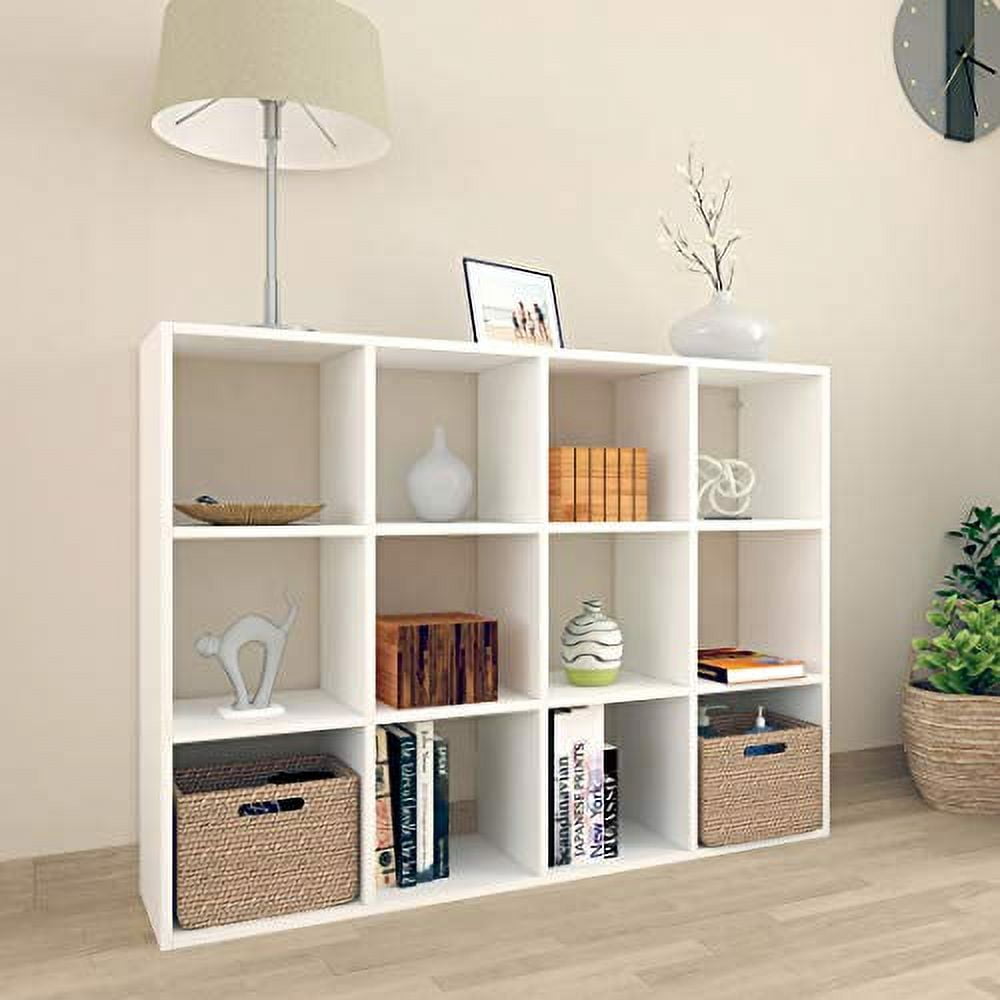 LETMOBEL Cube Organizer Book Shelf Organizer with Cube Storage Shelf