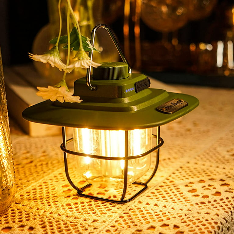 Rechargeable Glow In The Dark Collapsible Lantern