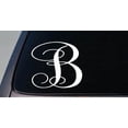 thumbnail image 1 of LETTER B 6" monogram sticker decal truck car window teach craft initials *D773*, 1 of 1