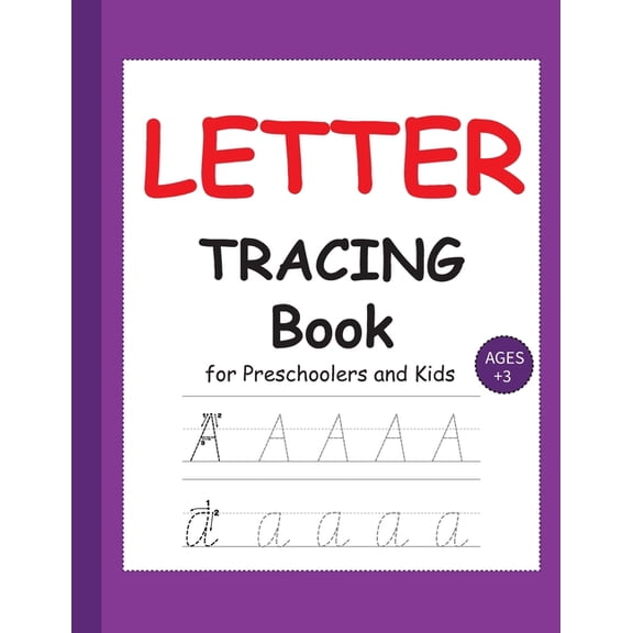 LETTER TRACING Book for Preschoolers and Kids: ABC Alphabet Handwriting Practice Workbook, Kindergarten and kids ages 3-, (Paperback)