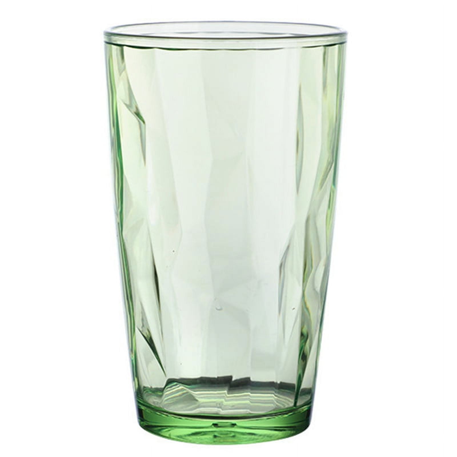 Colored Drinking Glasses,Water Glasses, Set of 4,10 OZ Vintage Glass C –  SHANULKA Home Decor