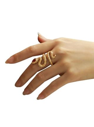 Heiheiup Ring Fashion Hollow Lover Drop Ring Water Full Shaped