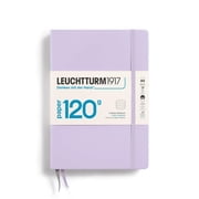 LEUCHTTURM1917 - 120G Special Edition - Medium A5 Ruled Hardcover Notebook Lilac - 203 Numbered Pages with 120gsm Paper