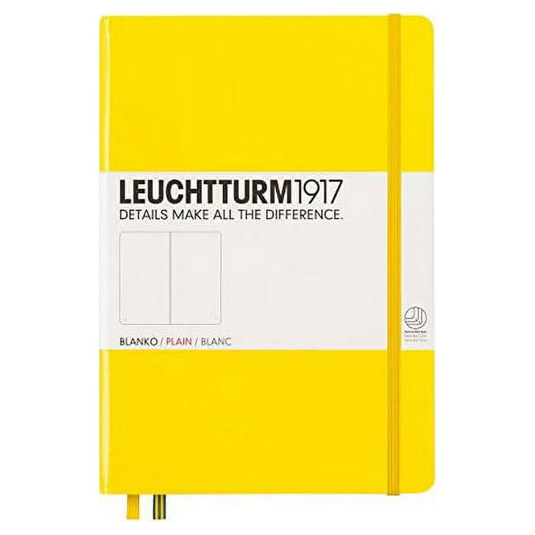 Leuchtturm1917 Notebook A5 Hard Cover, Plain