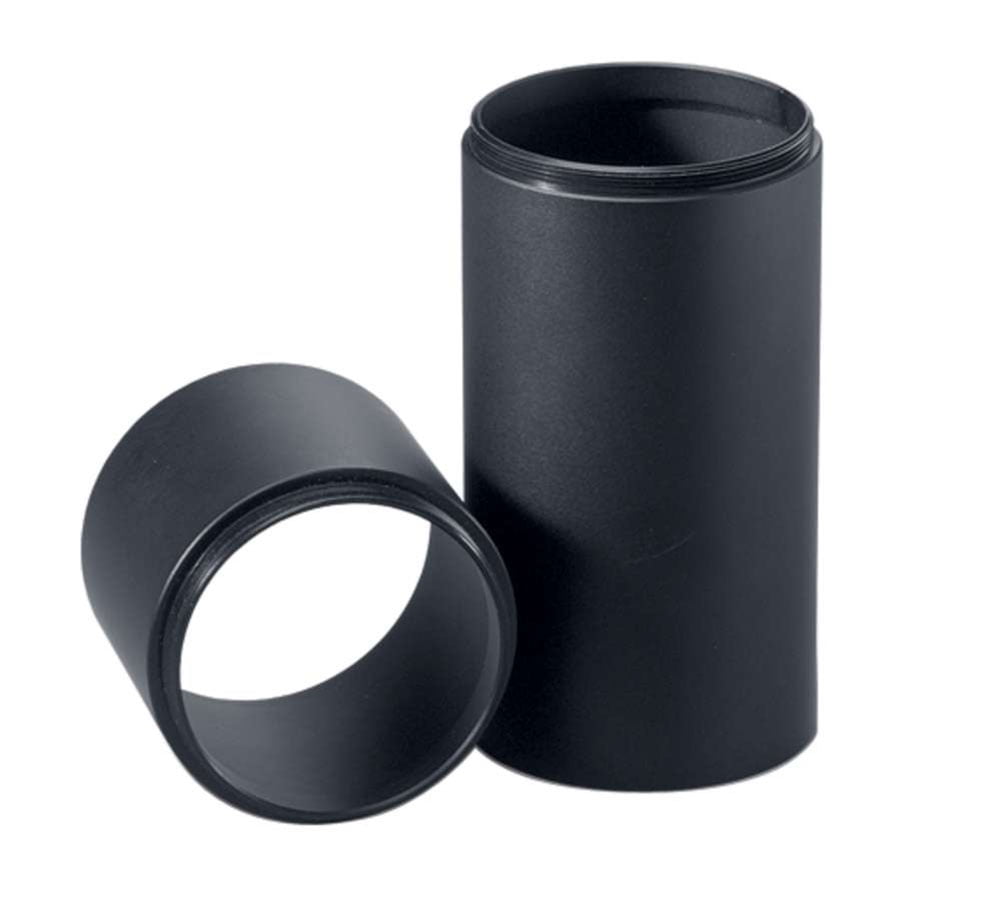 LEUPOLD ALUMINA LENS SHADE VX-6 LENS SHADE 56MM, 3" SCREW ON ALUMINUM BLACK