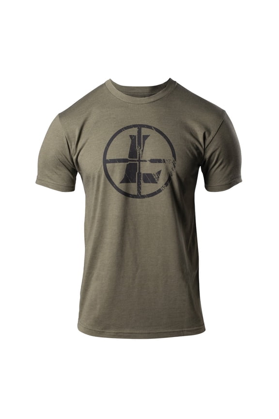 Adult Male Distressed Reticle Military Green Tee, XL (180251)