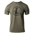 thumbnail image 1 of LEUPOLD Adult Male Distressed Reticle Military Green Tee, XXXL (180253), 1 of 1