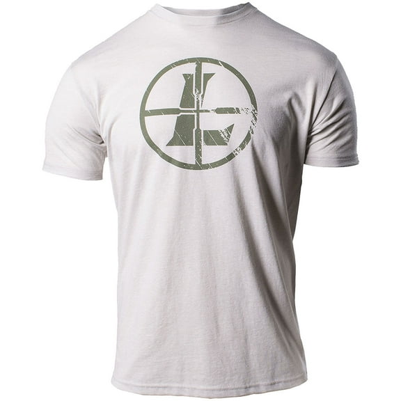LEUPOLD Adult Male Distressed Reticle Sand Tee, L (180245)