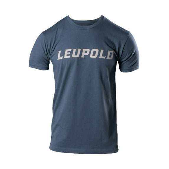 LEUPOLD Adult Male Wordmark T-Shirt, Color: Indigo Heather, Size: XL