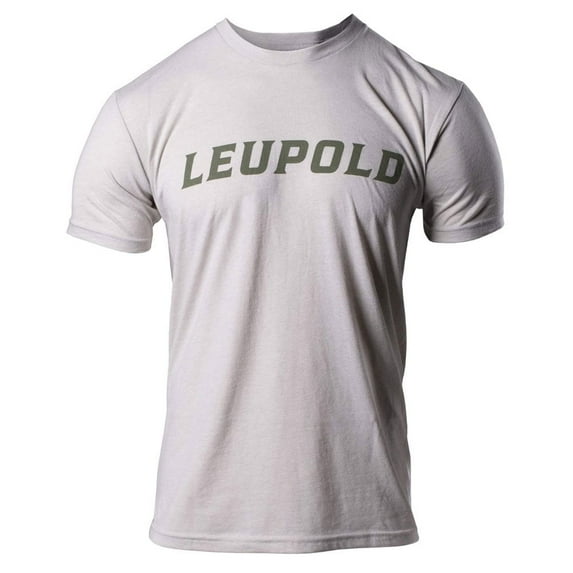 LEUPOLD Adult Male Wordmark T-Shirt, Color: Sand, Size: L