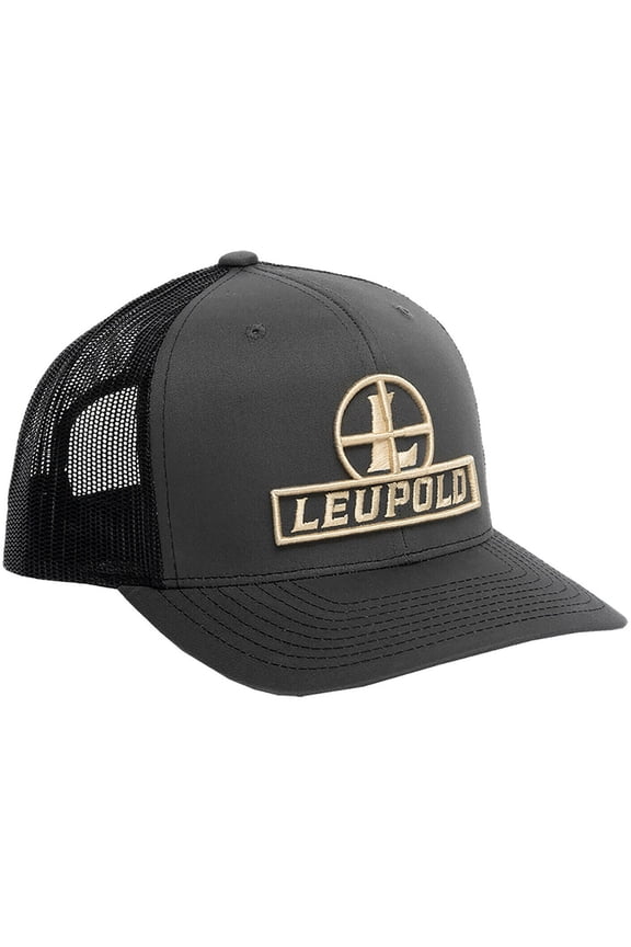 Adult Unisex Leupold Reticle Gray/Gray OS Trucker Flat Bill Hat (175509)