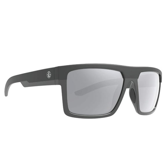 LEUPOLD Becnara Matte Black/Gloss Black Frame, Shadow Gray Flash Lens Sunglasses (179102)