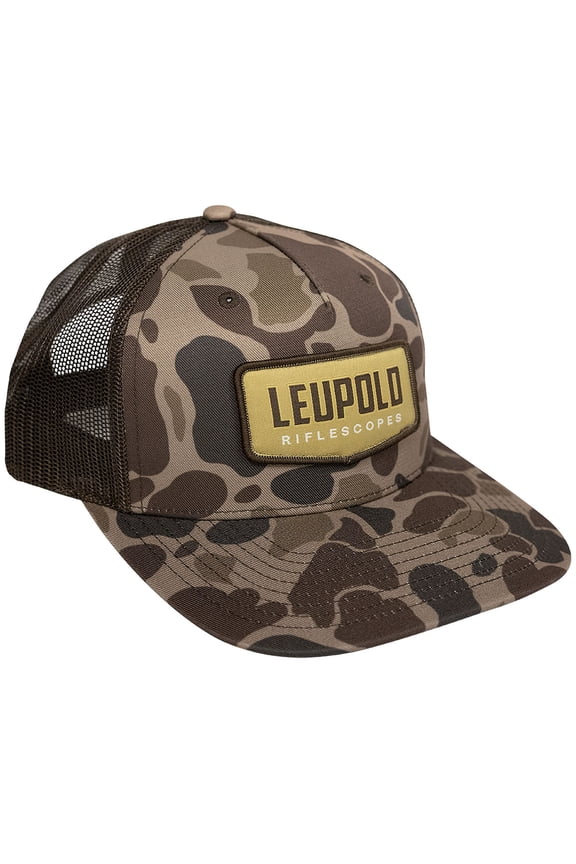 Unisex Riflescopes Camo Mid-Profile Snap-Back Trucker Cap, OSFA
