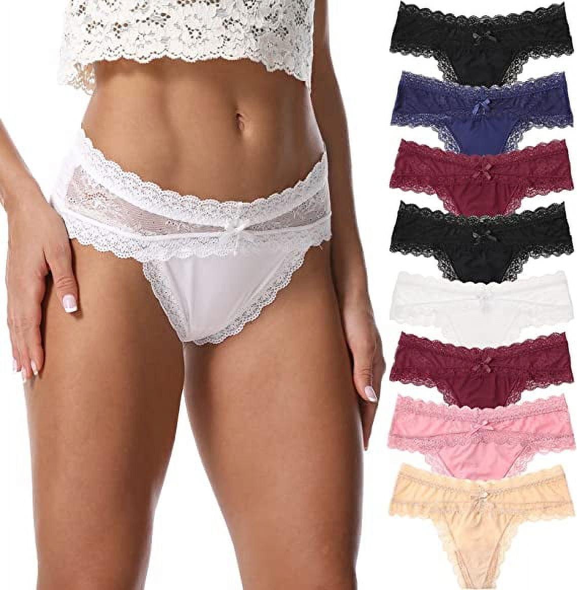 https://i5.walmartimages.com/seo/LEVAO-Sexy-Thongs-for-Women-Lace-Underwear-Stretch-Briefs-Seamless-Bikini-Panties-8-pack-S-XL_fb157b08-cc71-429c-a33c-0c490059fa8b.936869187683b9e59745775b966ee607.jpeg