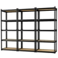 thumbnail image 1 of LEVELEVE 5-Tier Heavy Duty Storage Shelf, 2000LBS Load Capacity - Adjustable Metal Utility Rack for Garage, Kitchen, Pantry & More, 1 of 8