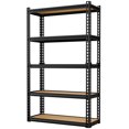 thumbnail image 1 of LEVELEVE 5-Tier Heavy Duty Storage Shelf, 2000LBS Load Capacity - Adjustable Metal Utility Rack for Garage, Kitchen, Pantry & More, 1 of 8