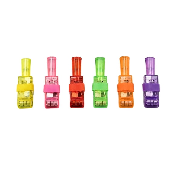LEVEO 36Pcs Halloween Finger Projector Lights, Mini Pattern Projector, Magic Thumb Light, Colorful LED Finger Lights for Party Fun