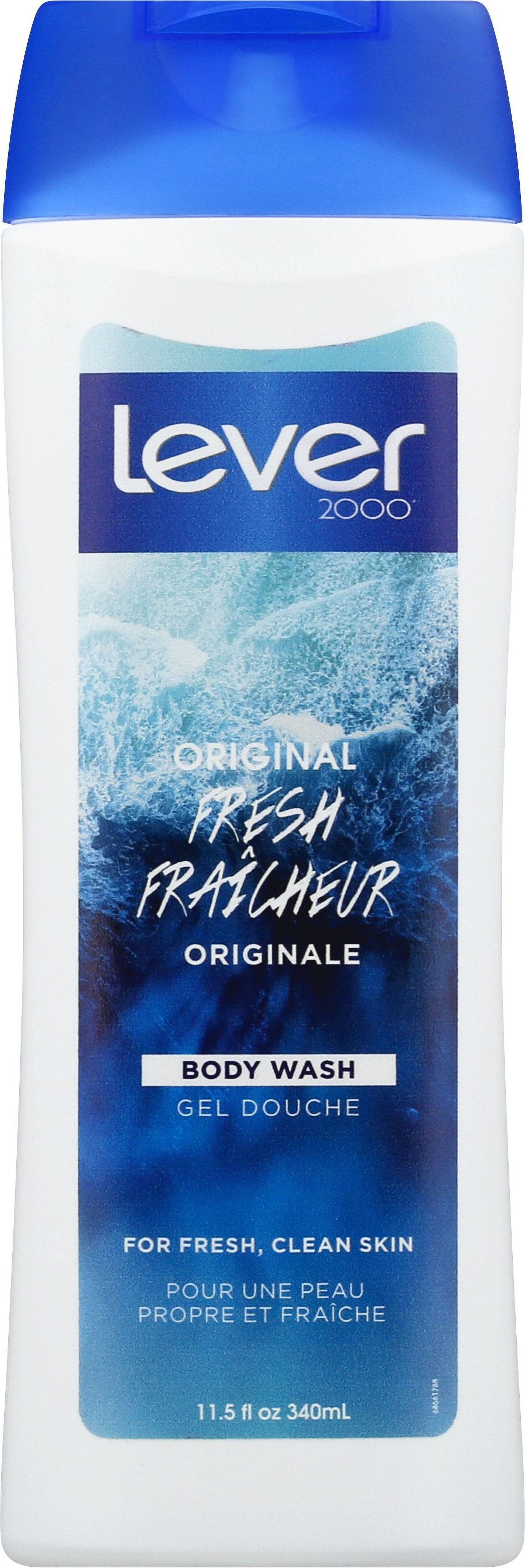 Lever 2000 Original Body Wash, 11.5 FL oz, Clean Rinsing Formula, Rich