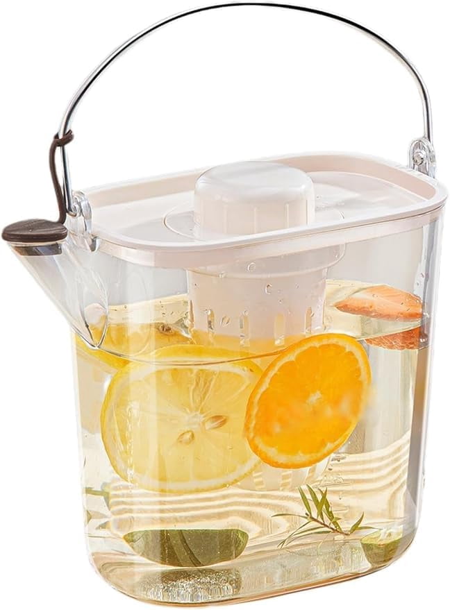 LEVGRY Tea Pitcher with Lid Fridge Pitcher Large Capacity Pitcher Juice ...