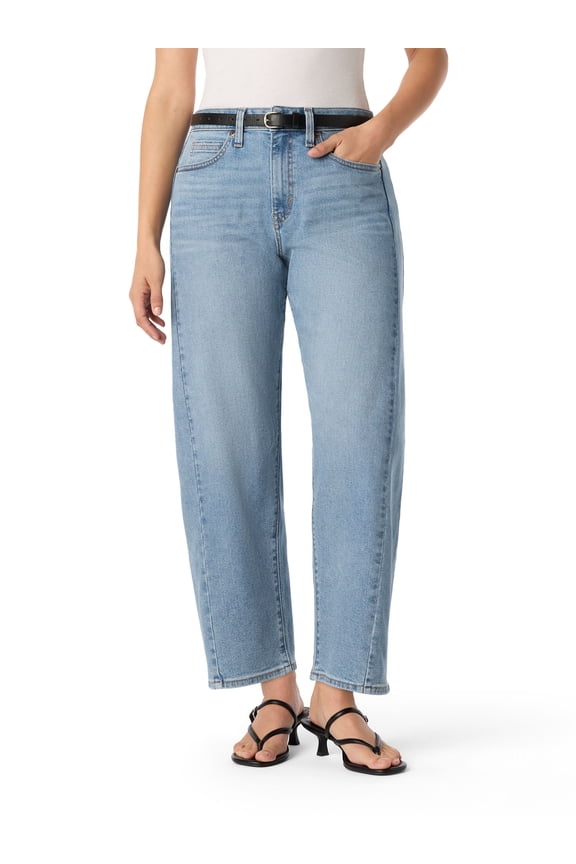 Women's and Women's Plus Vintage Barrel Jeans, Sizes 2-18