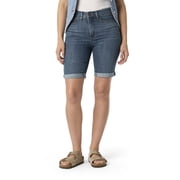 Levi Strauss Signature Women's and Women's Plus Vintage Relaxed Mid Thigh Shorts, Sizes 2-18