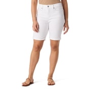 Levi Strauss Signature Women's and Women's Plus Vintage Relaxed Mid Thigh Shorts, Sizes 2-18