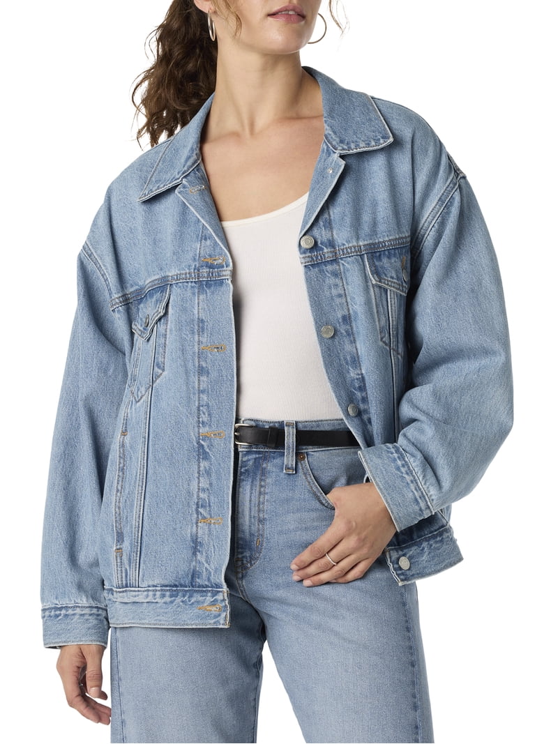 Levi Strauss Signature Women's Loose Trucker, Sizes XS-XXL