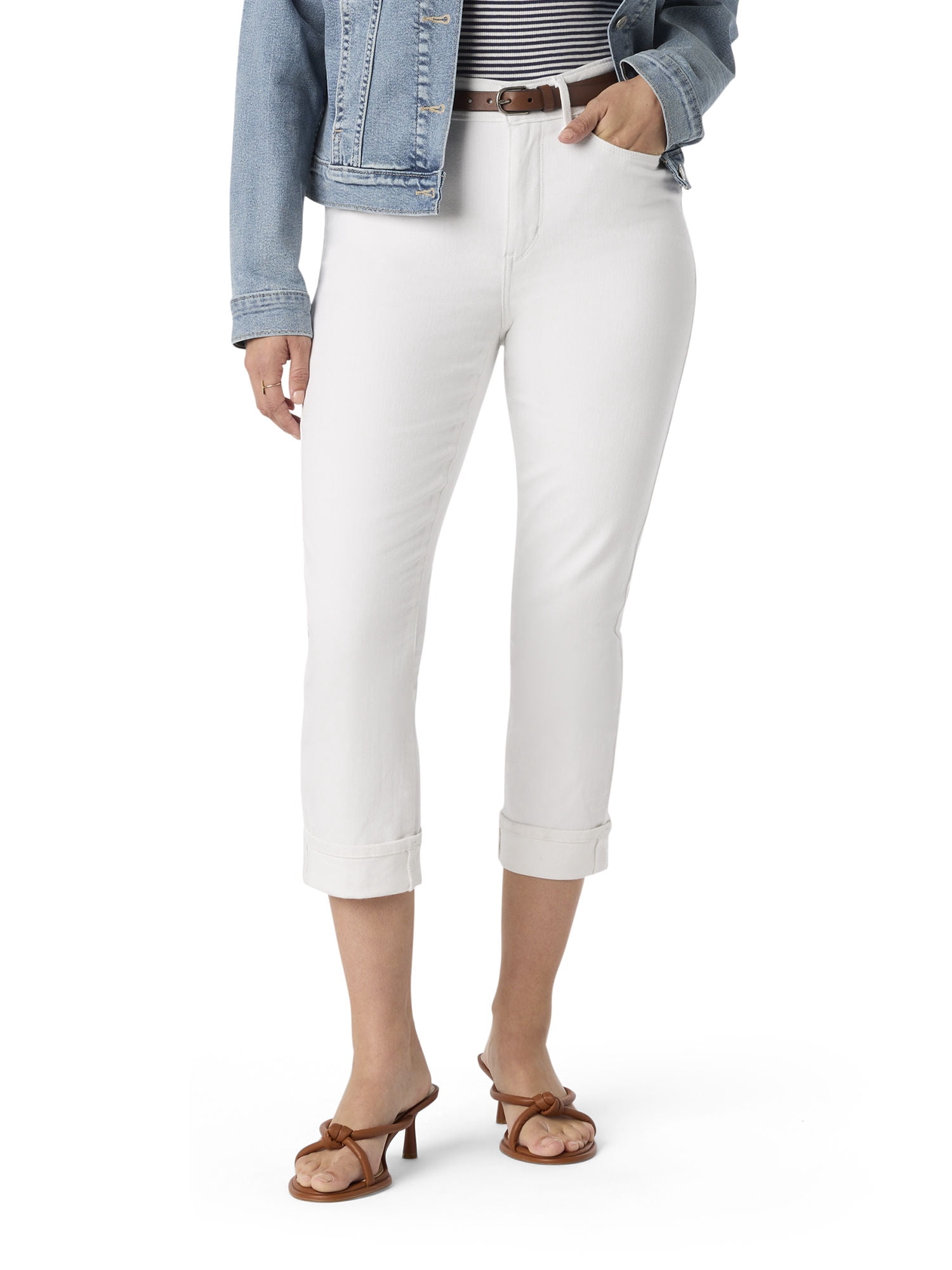 Levi Strauss Signature Women's Mid Rise Capri