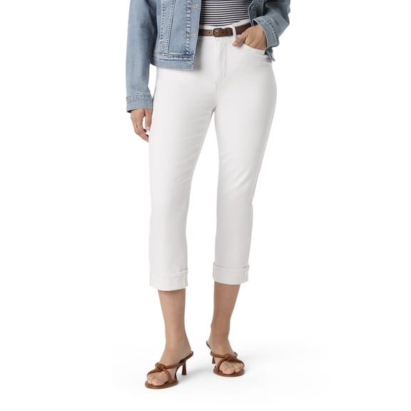 Levi Strauss Signature Women's and Women's Plus Mid Rise Capri