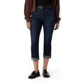 thumbnail image 1 of Levi Strauss Signature Women's and Women's Plus Mid Rise Capri, Sizes 0-16, 1 of 7