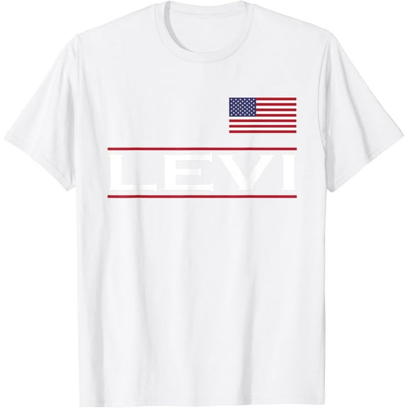 LEVI Personalized Name Funny Birthday Gift Idea T-Shirt