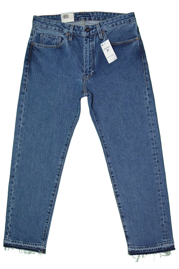 Made & Crafted Men's Rail Straight Premium Denim Jeans (Medium Vintage Wash, 31 x 28)