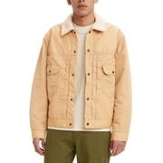 LEVIS Mens Type II Sherpa Lined Relaxed Fit Trucker Jacket Size Large B4HP