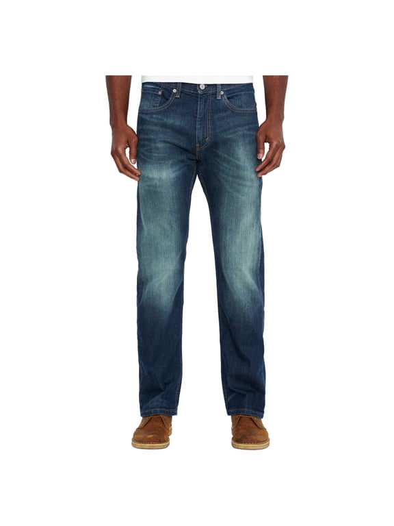 Mens Blue Straight Leg, Jeans 30 Waist