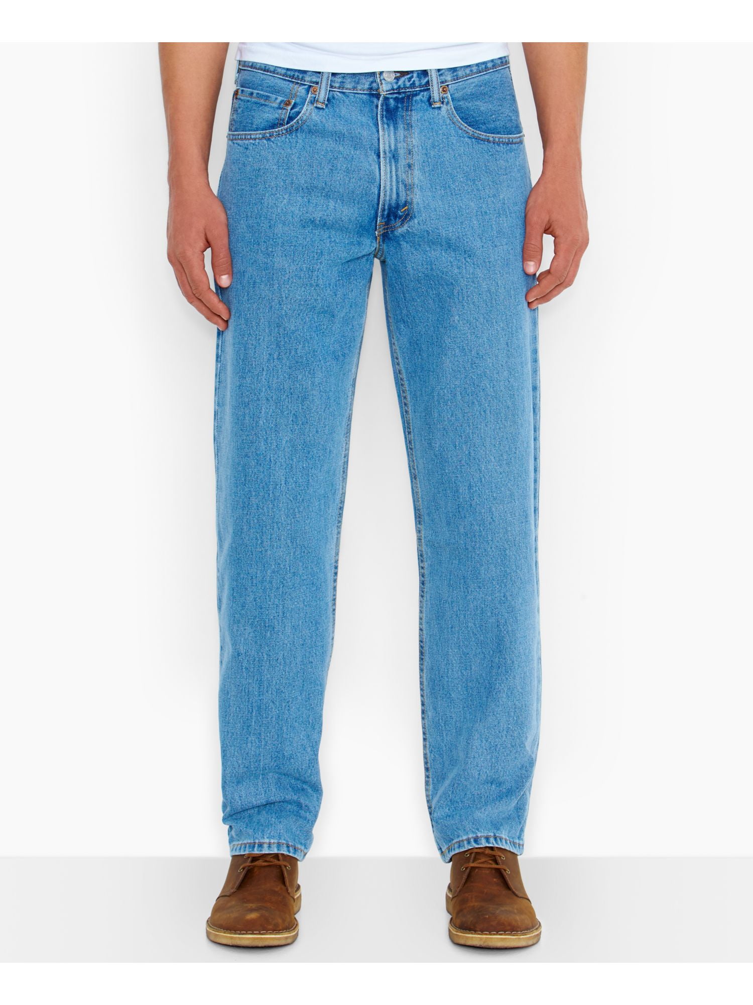 LEVI'S Mens Blue Straight Leg, Stretch, Denim Jeans W31\L36