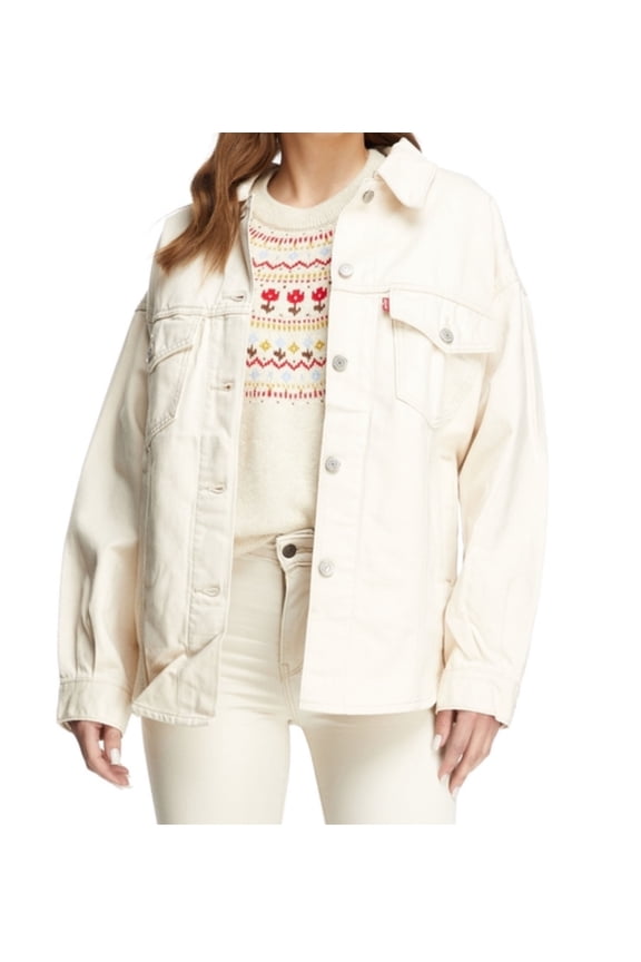 WOMEN SHACKET TRUCKER JACKET Size XL