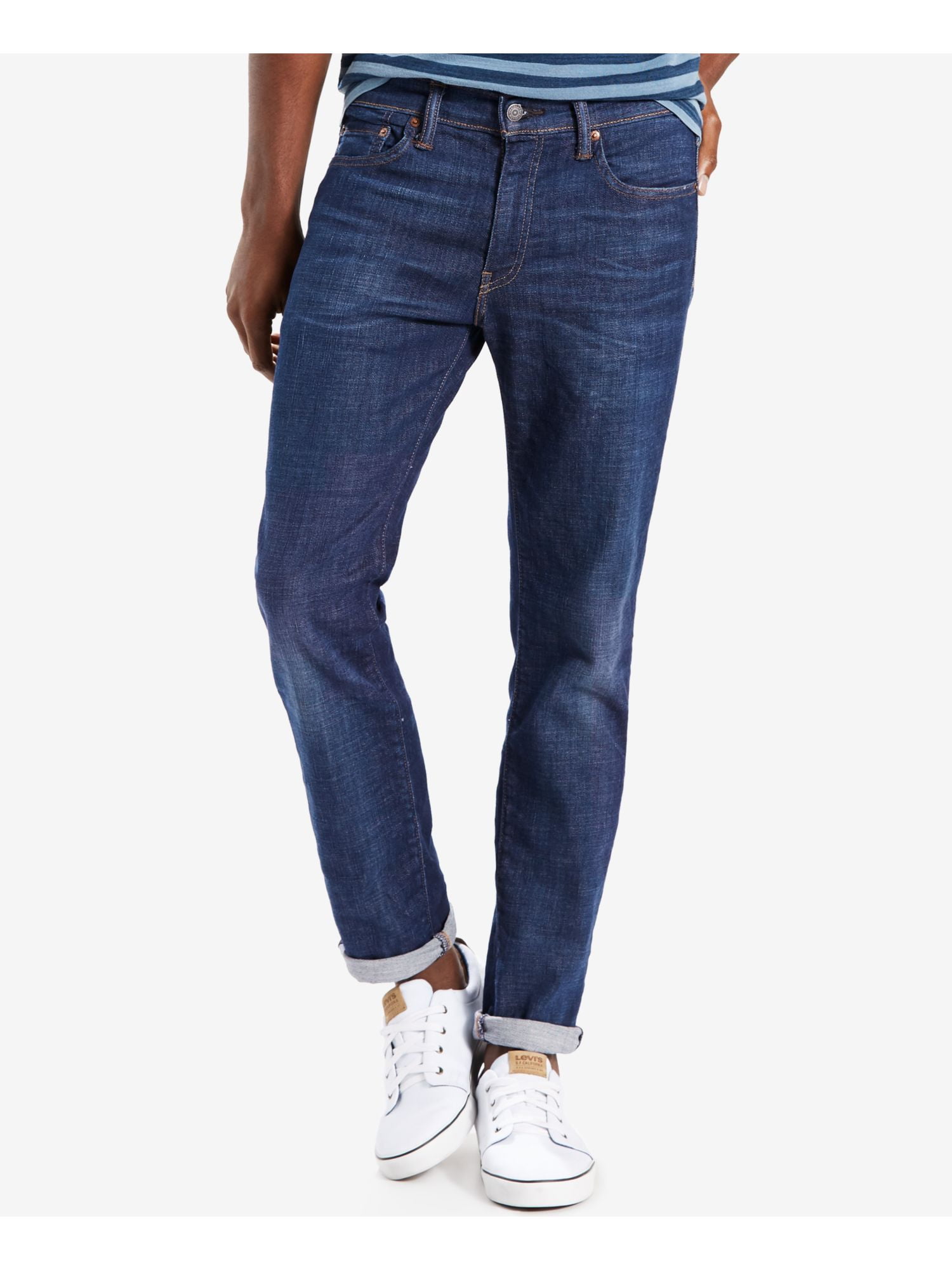 LEVI STRAUSS & CO Mens Blue Straight Leg, Jeans W31\ L32 - Walmart.com