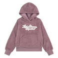 thumbnail image 1 of Levi Strauss Signature Girls Boucle Hoodie, Size 4-16, 1 of 4