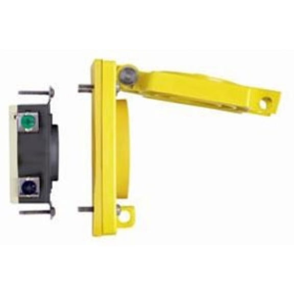 LEVITON 69W76 CR WDL 30A 480V 1G Receptacle