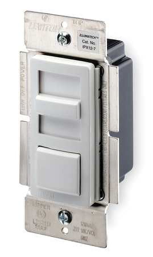 White Smart Push Button Dimmer Switch for Industrial Use