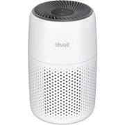 LEVOIT Air Purifiers for Bedroom Home, 3-in-1 Filter Cleaner with Fragrance Sponge for Better Sleep, Filters Smoke, Allergies, Pet Dander, Odor, Dust, Office, Desktop, Portable, Core Mini, White