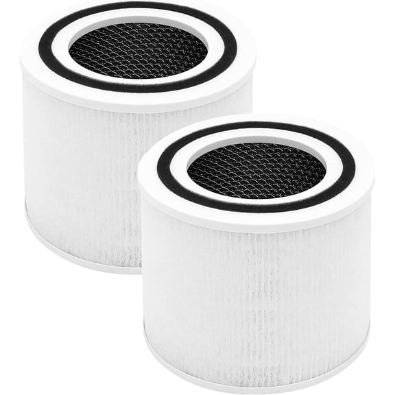 For LEVOIT Core P350 Replacement Filter, Grade 3-in-1 True High-Efficiency Activated Carbon Pet Care Allergy Compatible with Part No Core P350-RF Air Purifier Filtes
