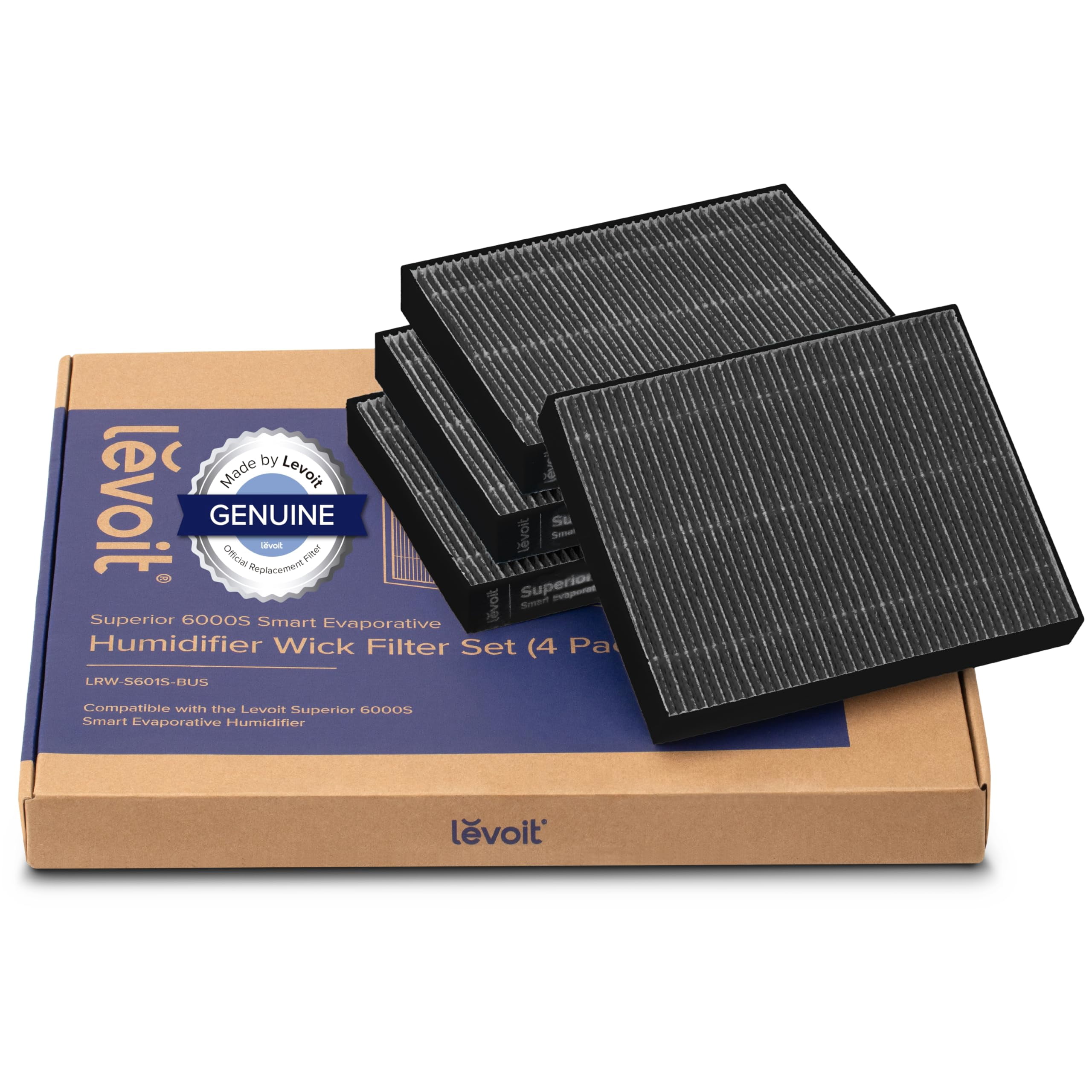LEVOIT Evaporative humidifier Filter, Small, Grey