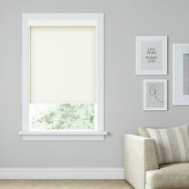 LEVOLOR Custom Expressions Collection, Cordless Light Filtering Roller Shade, Whisper, 18 1/8" Width x 48" Length