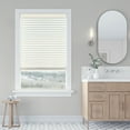 thumbnail image 1 of LEVOLOR Custom Reflections Collection, 2" Cordless Faux Wood Blinds, White, 28 1/8" Width x 48" Length, 1 of 8