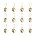 thumbnail image 1 of LEWEEN 12 Pcs 3D Easter Egg Gold Foil Pendants, 1.6 x 1.2 Inch Water-Resistant Decor, Perfect for Easter Party Home Garden Patio Window Tree Ornaments, 1 of 8