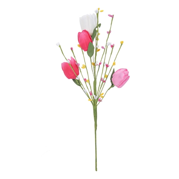 LEWEEN Easter Egg Bouquet Decorations, 22 Inch Flower Arrangement Props, Home Party Desktop Decor Multicolor Spring Festive Ornaments for Easter Brunch Gift Wrapping Annual Collection Ready-to-Use